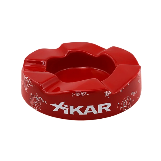 XIKAR WAVE ASHTRAY - RED
