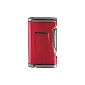 XIKAR XIDRIS SINGLE JET LIGHTER - RED