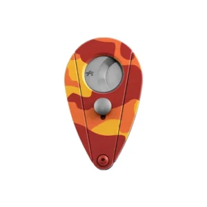 XIKAR Xi2 CIGAR CUTTER CAMO - ORANGE & RED