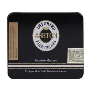 ASHTON ESQUIRE MADURO TIN OF 10'S - OUTER