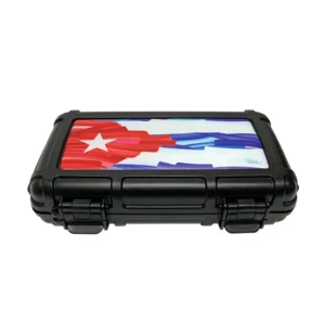 CHARLIE TURANO III CIGAR CADDY 5 CAP - CUBAN FLAG