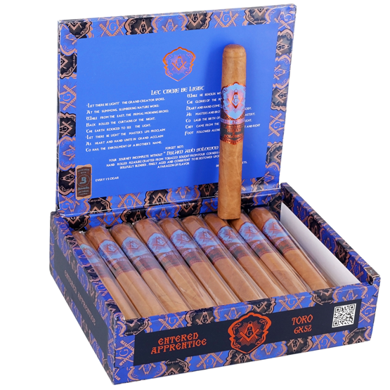 Hiram & Solomon Entered Apprentice Toro - Box of 20
