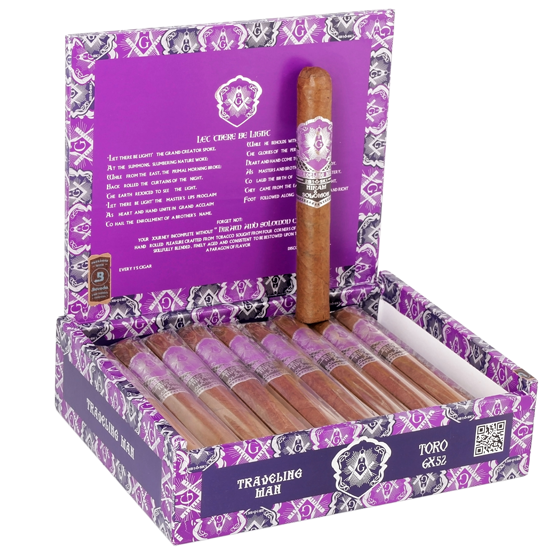 Hiram & Solomon Traveling Man Toro - Box of 20