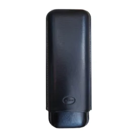 JEMAR LEATHER CIGAR CASE 2 FINGER - 70 RG - NEGRO/BLACK