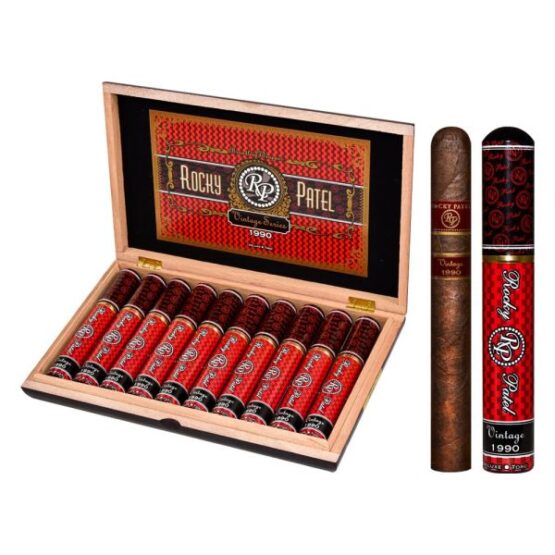 ROCKY PATEL VINTAGE 1990 TUBE TORO DELUXE BOX OF 10