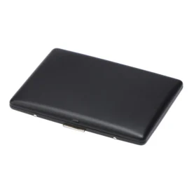 TSUBOTA PEARL COSMOS CIGARETTE CASE - BLACK LACQUER