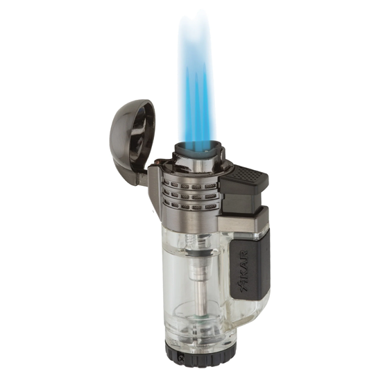 Xikar Tech Triple Lighter - Clear