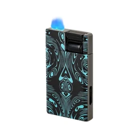 VECTOR BISHOP LIGHTER - TURQUOISE BLACK SPADES