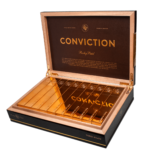ROCKY PATEL CONVICTION TORO BOX OF 10