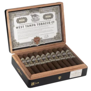 WEST TAMPA BLACK MADURO ROBUSTO BOX OF 20