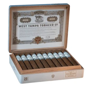 WEST TAMPA WHITE HABANO ROBUSTO BOX OF 20