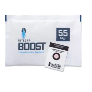 INTEGRA BOOST 55% HUMIDITY CONTROL 67g  - BULK Individually Overwrapped 100 Box