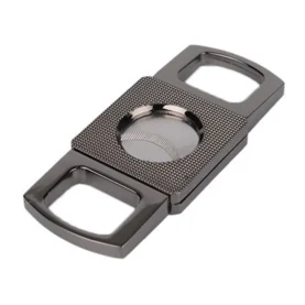 BLD 2F DB CIGAR CUTTER - SQUARE - GUNMETAL