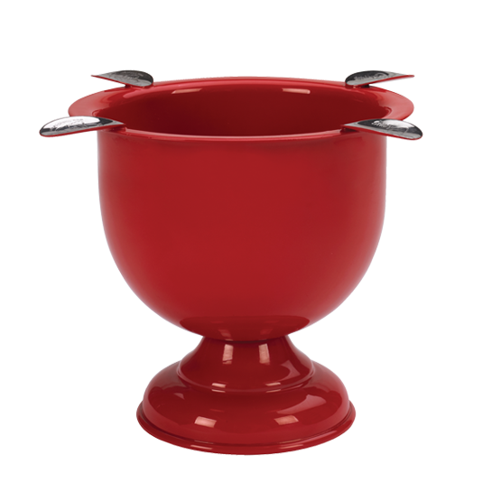 STINKY CIGAR ASHTRAY - TALL - RED