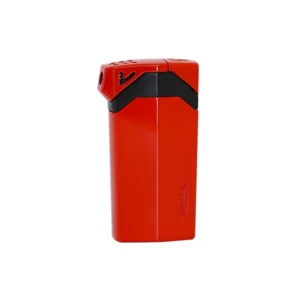 VECTOR GUARDIAN DUAL FLAME LIGHTER - RED LACQUER