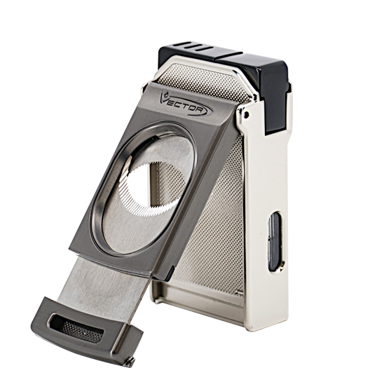 Vector Switch - Nickel Satin - Open