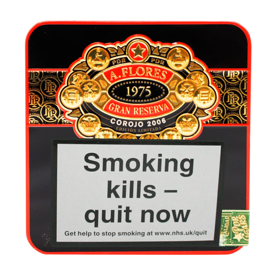 PDR AF GRAN RESERVA COROJO HALF CORONA TIN OF 5 - OUTER OF 5