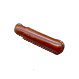 JEMAR LEATHER CIGAR CASE SINGLE CORONA - MARRON/BROWN