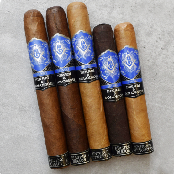 HIRAM & SOLOMON ROBUSTO/TORO CIGAR SAMPLER