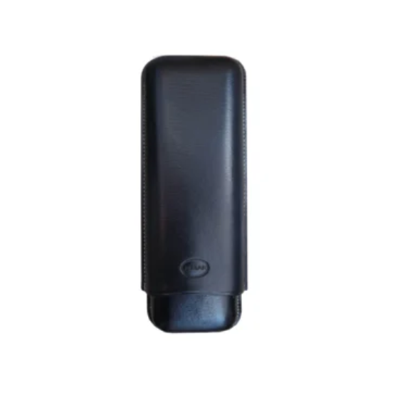 JEMAR LEATHER CIGAR CASE 2 FINGER - 56 RG - NEGRO/BLACK