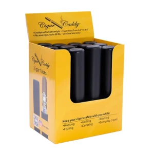 CIGAR CADDY CRUSH-PROOF 60 RG CIGAR TUBE - Pack of 10