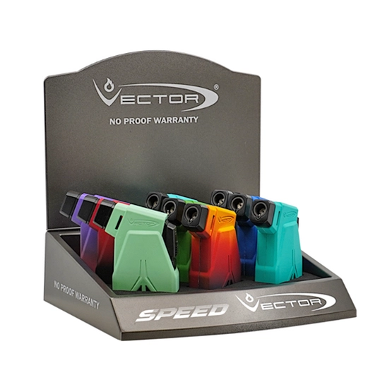 VECTOR SPEED LIGHTERS - 8 Different Colours - OUTER OF 24