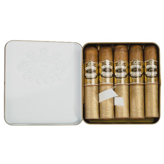 PDR AF GRAN RESERVA DESFLORADO HALF CORONA TIN OF 5 - OUTER OF 5