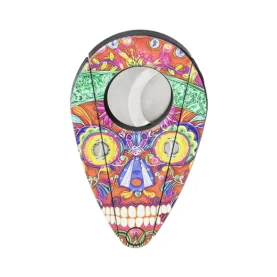 XIKAR Xi2 CUTTER 54 RG - NOIR BLACK - Calavera Skull print w/ Hat