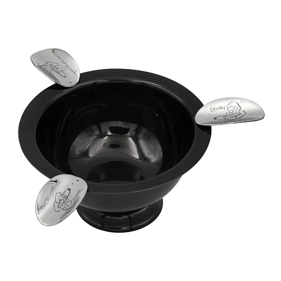 STINKY MINI ME 3 REST ASHTRAY – BLACK