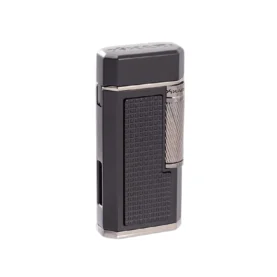 XIKAR ARDORE DOUBLE SOFT FLAME LIGHTER - BLACK
