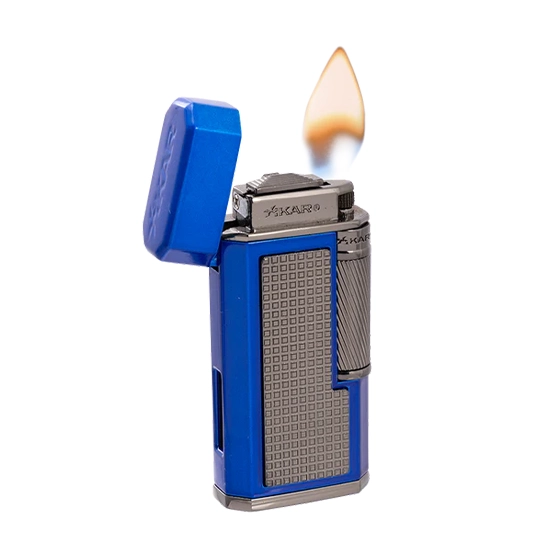 XIKAR ARDORE DOUBLE SOFT FLAME LIGHTER - BLUE