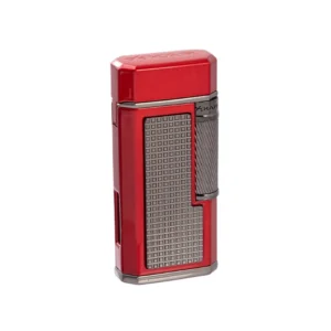 XIKAR ARDORE DOUBLE SOFT FLAME LIGHTER - RED