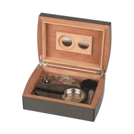 BLD Humidor Set - Carbon Fibre