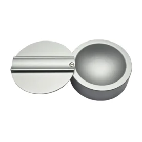 BLD Windproof Single Ashtray - Chrome