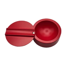 BLD Windproof Single Ashtray – Red