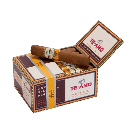 TE-AMO WORLD SERIES ROBUSTO CUBAN BOX OF 15