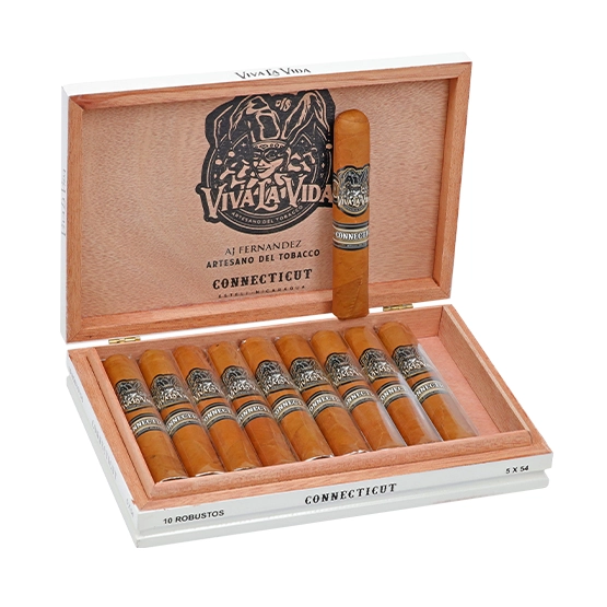VIVA LA VIDA CONNECTICUT ROBUSTO BOX OF 20