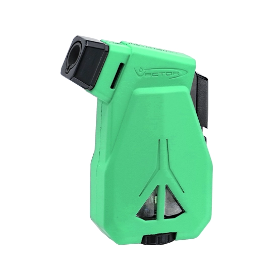 VECTOR SPEED SINGLE JET LIGHTER - LIGHT GREEN